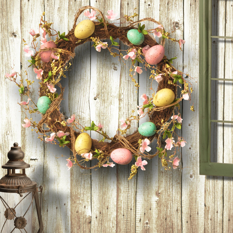 The Holiday Aisle® Easter Egg Wreath & Reviews Wayfair